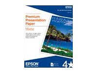 Premium Matte Presentation Paper, 9 mil, 11.75 x 16.5, Bright White, 50/Pack